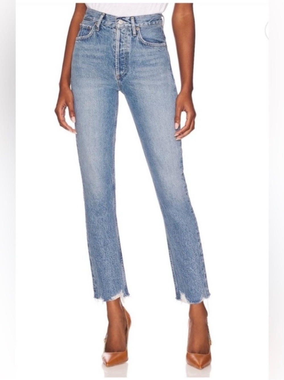 AGOLDE Riley Raw Hem Jeans-25